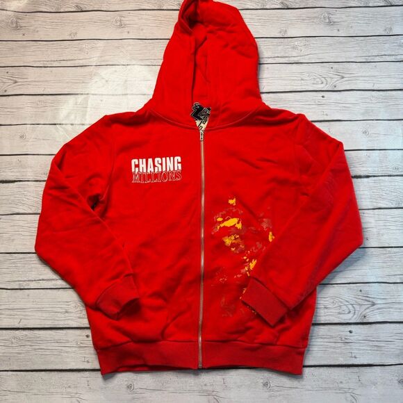 Damar Hamlin Chasing Millions Paint Splatter Hoodie and Pants - Picture 4 of 12